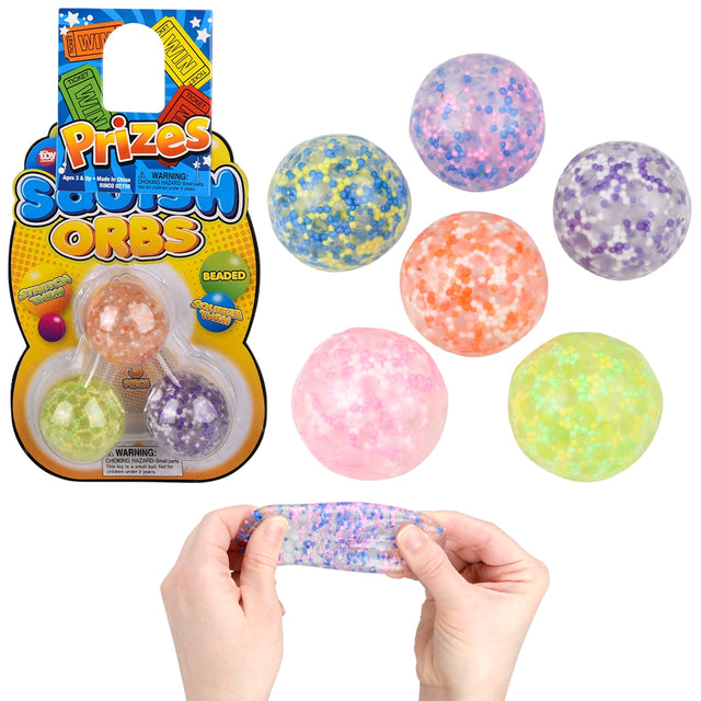 Squish Sticky Beaded Orbs (1 DZC)