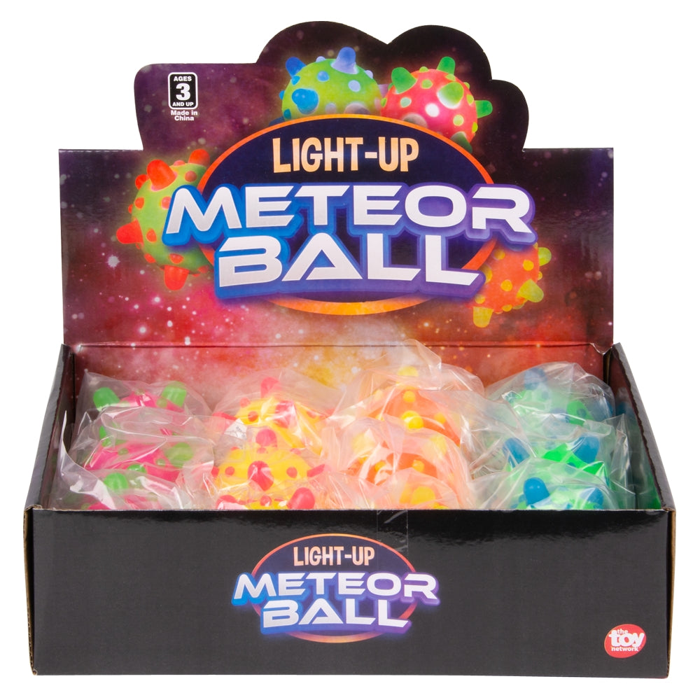 Light-Up Meteor Ball (12 Pc Display)