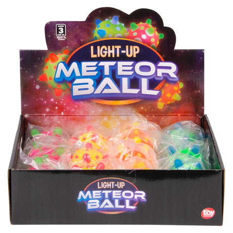 Light-Up Meteor Ball (12 Pc Display)