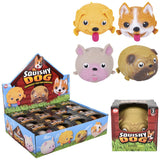 Squish And Stretch Puffy Dog (12 PC Display)