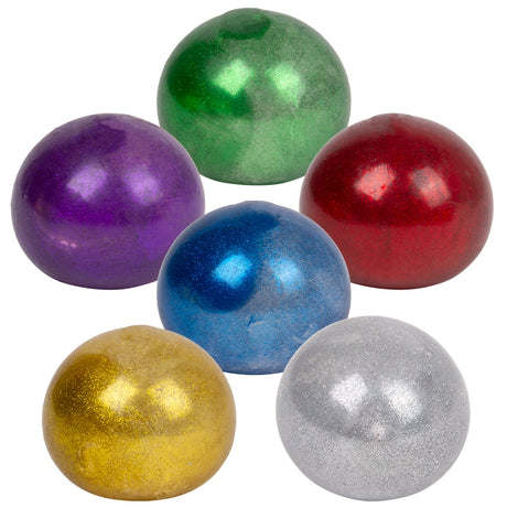 Light-Up Galaxy Squeeze Ball (1 DZ)