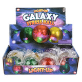 Light-Up Galaxy Squeeze Ball (1 DZ)