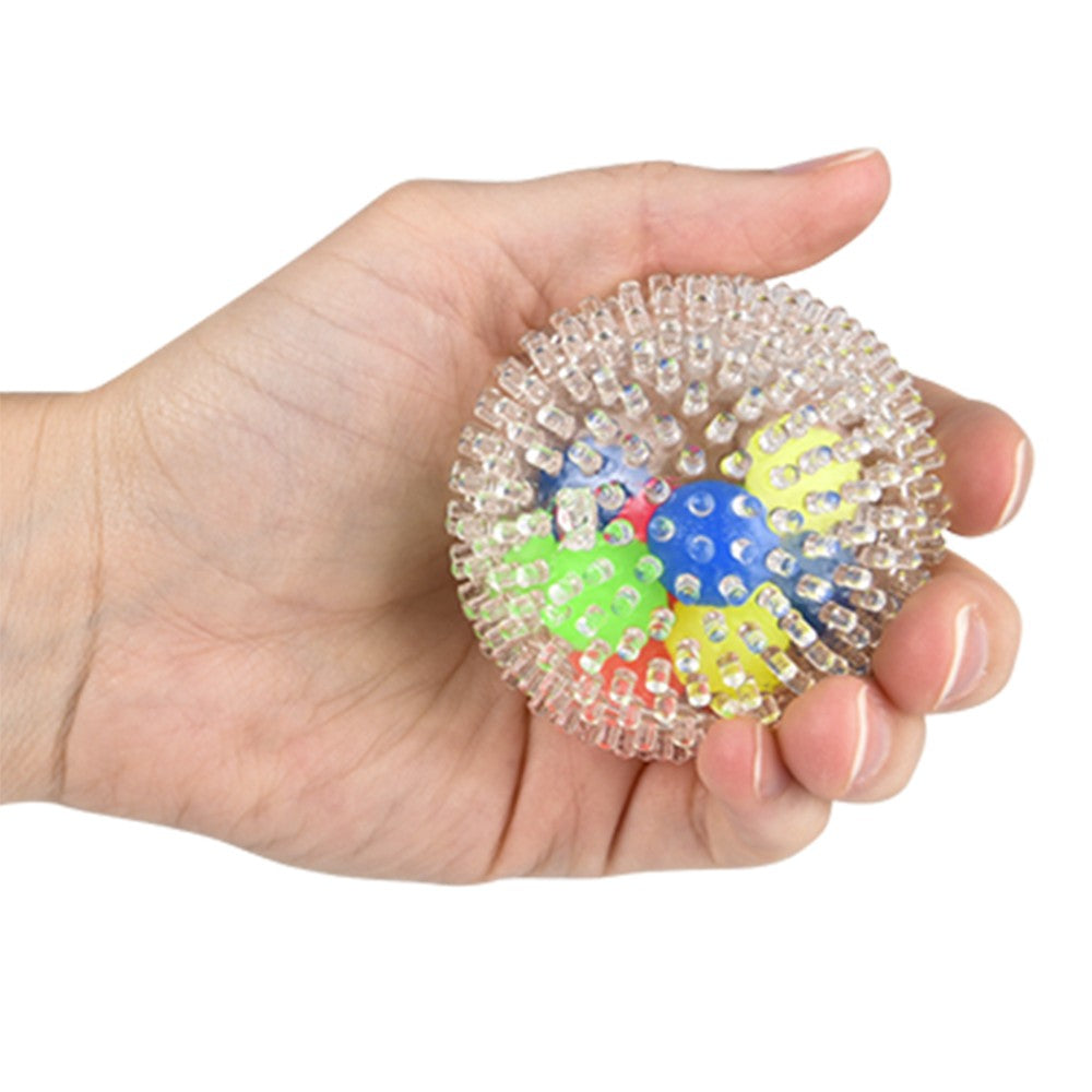 Squeezy Spiky Molecule Ball (1 DSP)