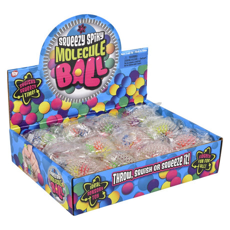 Squeezy Spiky Molecule Ball (1 DSP)