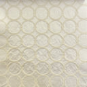 Bass Fabric Cotton Polyester Fabric - Natural Washed Embossed Circular Pattern, 58" Width (1 Yard)