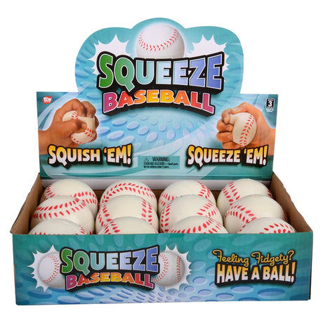 Baseball Stress Ball 2.5" (1 DZ)