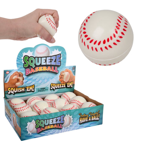 Baseball Stress Ball 2.5" (1 DZ)