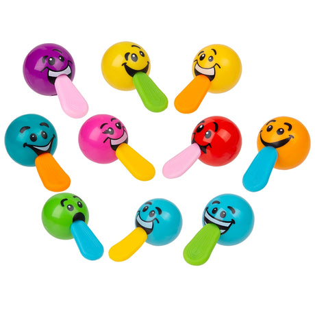 Stretch Tongue Silly Face Balls (50 Pc)