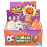 Sports Stress Balls (24 Pack Display)