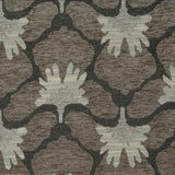 Chenille Upholstery Fabric Battery Floral Pattern