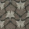Chenille Upholstery Fabric Battery Floral Pattern