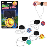 Neon Wrist Band Return Ball (1 DZ)