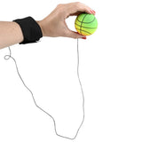 Rainbow Sports Wrist Band Return Ball (12 Pc Display)
