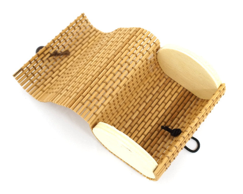 3" Cylinder Shaped Bamboo Favor Gift Box - Pack of 12