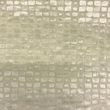 Baxter Embossed Velvet Fabric - Brick-Like Pattern, 57" Width (1 Yard)