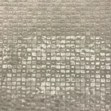 Baxter Embossed Velvet Fabric - Brick-Like Pattern, 57" Width (1 Yard)