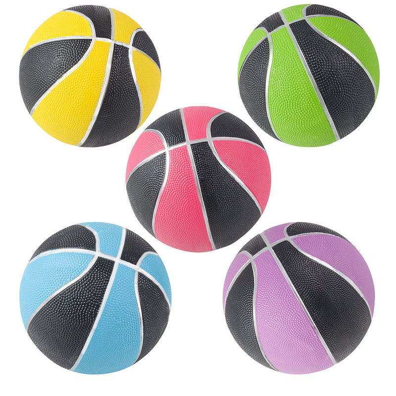 Mini Basketball Mix 7" Neon/Black (1 PC)