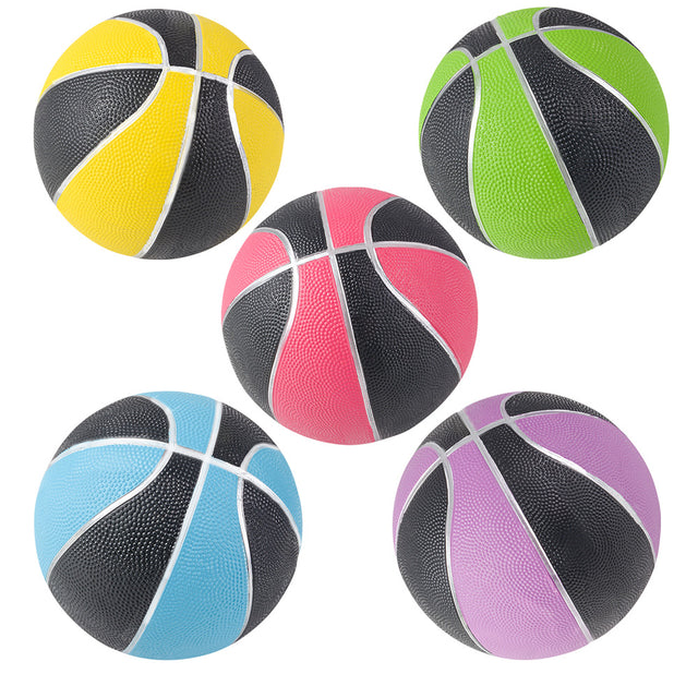 Mini Basketball Mix 7" Neon/Black (1 PC)