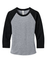 BELLA+CANVAS® Women's Micro Rib 3/4 Raglan Baby Tee