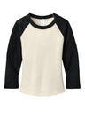 BELLA+CANVAS® Women's Micro Rib 3/4 Raglan Baby Tee
