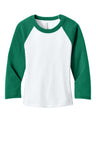 BELLA+CANVAS® Women's Micro Rib 3/4 Raglan Baby Tee