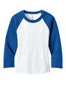 BELLA+CANVAS® Women's Micro Rib 3/4 Raglan Baby Tee