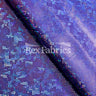 Tie Dye B'Dazzled Nylon Spandex Fabric - Purple Pink Hologram, Polka Dots, 58/60" Width (1 Yard)