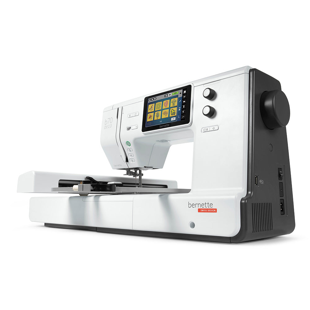 bernette 70 DECO - Computerized Embroidery Machine with Touchscreen
