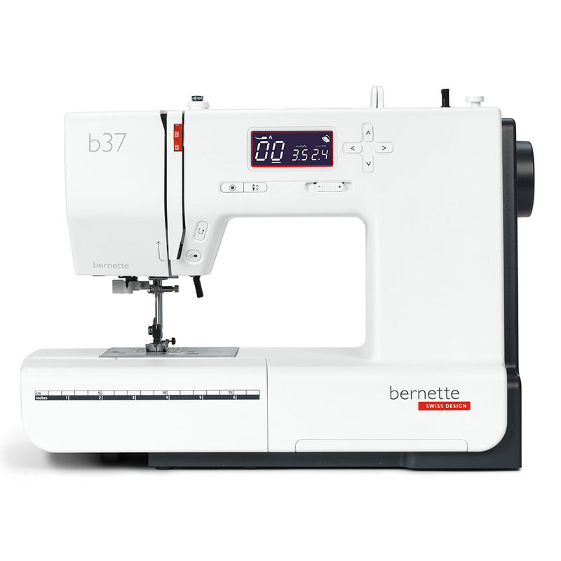bernette 37 - Compact Computerized Sewing Machine with 50 Stitches