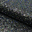 Beaded Sequin Stretch Mesh Fabric