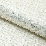 Beaded Sequin Stretch Mesh Fabric