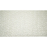 Prestige Beaded With Sequins Stretch Mesh Fabric - Black, White, 49/50" Width (1 Yard)
