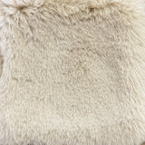 Bear Fabric - Extremely Soft Faux Bear-Like Fabric, 64" Width, Cream, Pewter, Silver, Blue, Black (1 Yard)