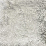 Bear Fabric - Extremely Soft Faux Bear-Like Fabric, 64" Width, Cream, Pewter, Silver, Blue, Black (1 Yard)