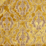 Beatrice Cut Velvet Damask Polyester Fabric - Royal, 55" Width (1 Yard)