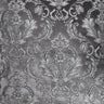 Beatrice Cut Velvet Damask Polyester Fabric - Royal, 55" Width (1 Yard)