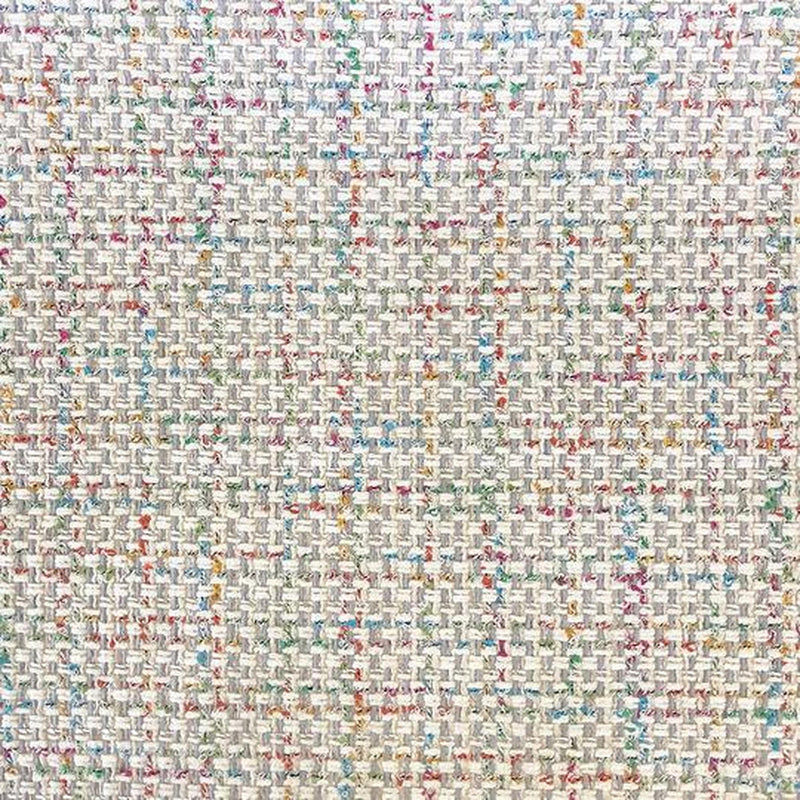 Bedford Multicolor Woven Linen Fabric - Multi Color Soft Linen Look Chenille, 55" Width (1 Yard)