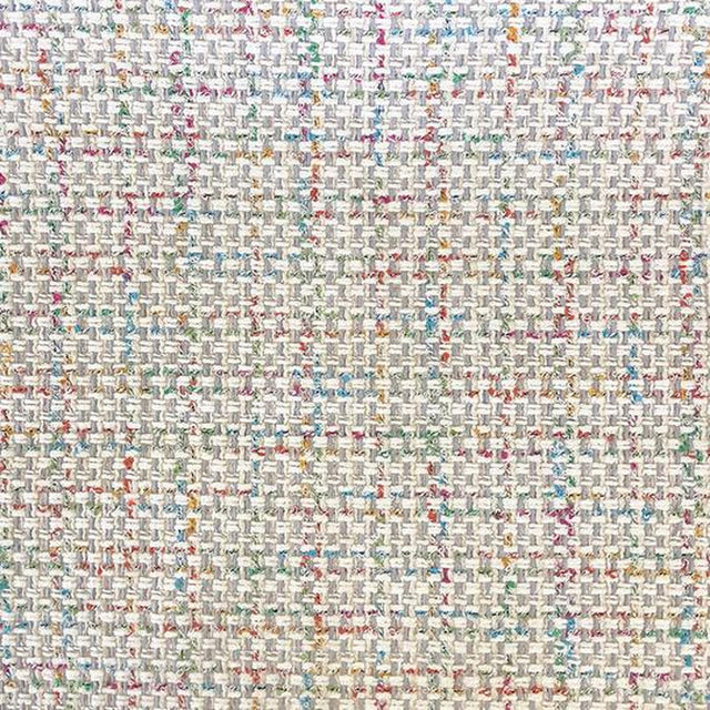 Bedford Multicolor Woven Linen Fabric - Multi Color Soft Linen Look Chenille, 55" Width (1 Yard)