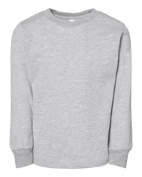 BELLA + CANVAS® Toddler Jersey Crewneck Long Sleeve T-Shirt