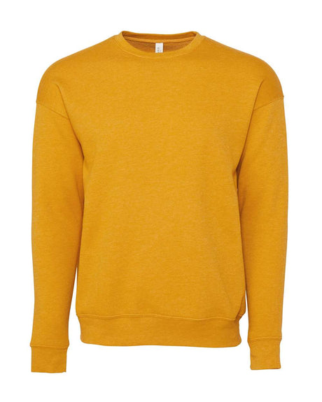BELLA + CANVAS® Sponge Fleece Drop Shoulder Crewneck Long Sleeve Sweatshirt