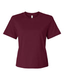 Camiseta pesada de 6 oz 100% algodón para mujer BELLA + CANVAS®