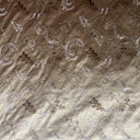 Bergamo Silk Fabric - Embroidered Floral, 54" Width (1 Yard)