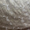 Bergamo Silk Fabric - Embroidered Floral, 54" Width (1 Yard)
