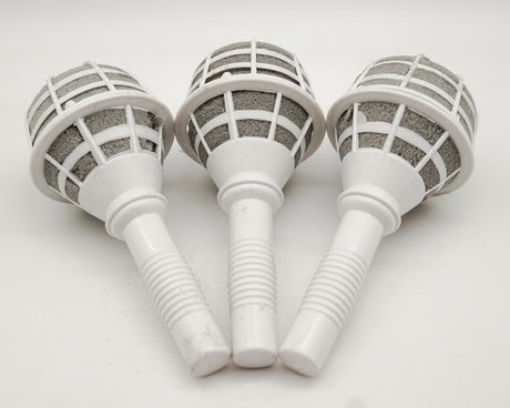 7" White Foam Bouquet Holder – Pack of 6