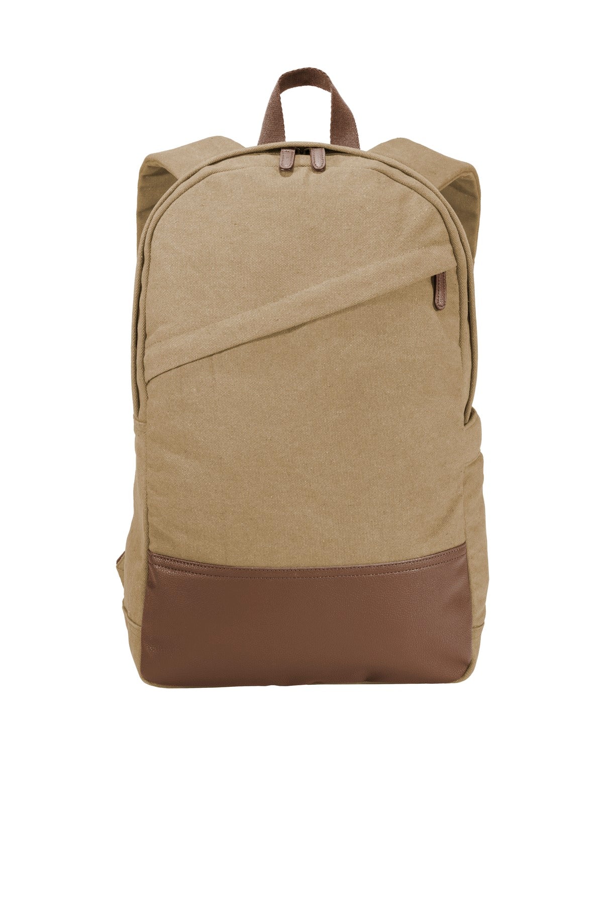 Port Authority ® Cotton Canvas Backpack