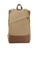 Port Authority ® Cotton Canvas Backpack