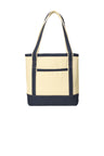 Port Authority® Medium Cotton Canvas Boat Tote