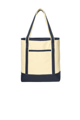 Port Authority® Large Cotton Canvas Boat Tote