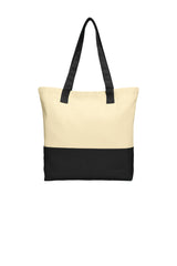 Port Authority® Colorblock Cotton Tote