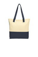 Port Authority® Colorblock Cotton Tote